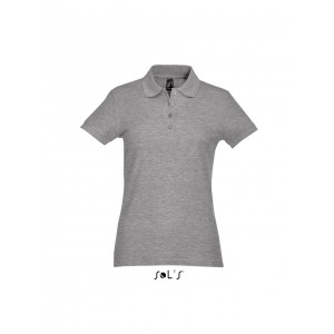 SOL'S PASSION - WOMEN'S POLO SHIRT, Grey Melange <font size=1>[ENG]</font>