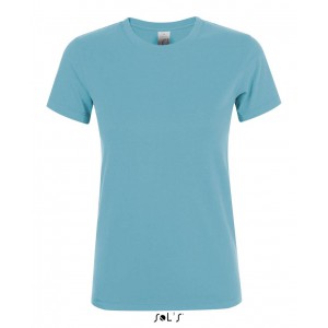 SOL'S REGENT WOMEN - ROUND COLLAR T-SHIRT, Atoll Blue <font size=1>[ENG]</font>