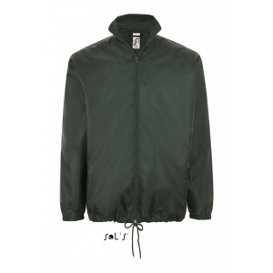 SOL'S SHIFT - UNISEX WATER REPELLENT WINDBREAKER, Forest Green <font size=1>[ENG]</font>