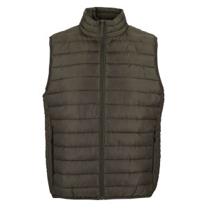 SOL'S STREAM BW MEN - LIGHTWEIGHT BODYWARMER, Army <font size=1>[ENG]</font>