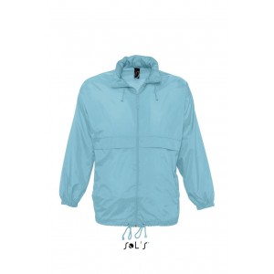 SOL'S SURF - UNISEX WATER REPELLENT WINDBREAKER, Atoll Blue <font size=1>[ENG]</font>