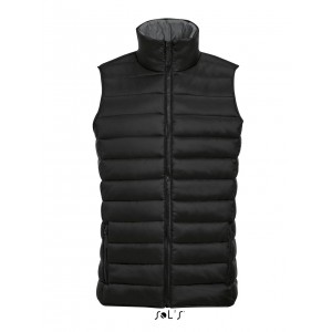 SOL'S WAVE MEN - LIGHTWEIGHT BODYWARMER, Black <font size=1>[ENG]</font>