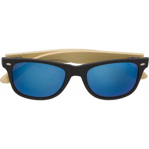 Sonnenbrille aus ABS und Bambus Luis, Blau (Sonnenbrillen)