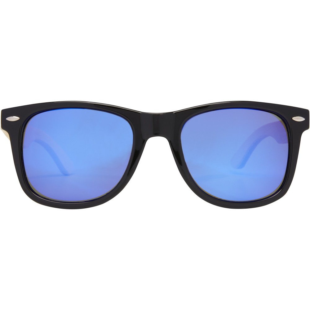 Taiyo verspiegelte polarisierte Sonnenbrille aus rPET/Bambus (Sonnenbrillen)