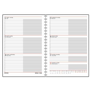 SP 1 heti, flaming (Calendars)