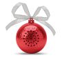 Speaker Christmas ball, Red