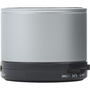 Metal speaker Morgan, silver (Speakers, radios)