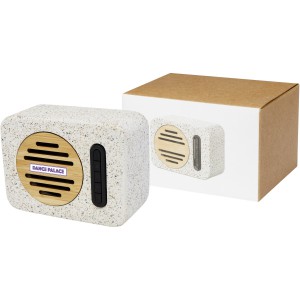 Terrazzo 5W Bluetooth(r) speaker, Natural (Speakers, radios)