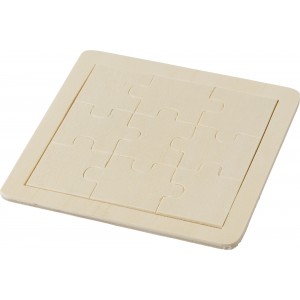 Neunteiliges Puzzle aus Holz Alvaro, wood