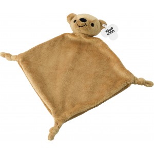 Plüsch-Schnuffeltuch Ameila, Braun