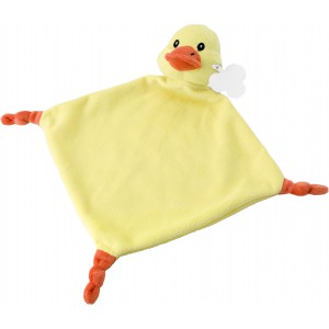 Plüsch-Schnuffeltuch Ameila, Gelb