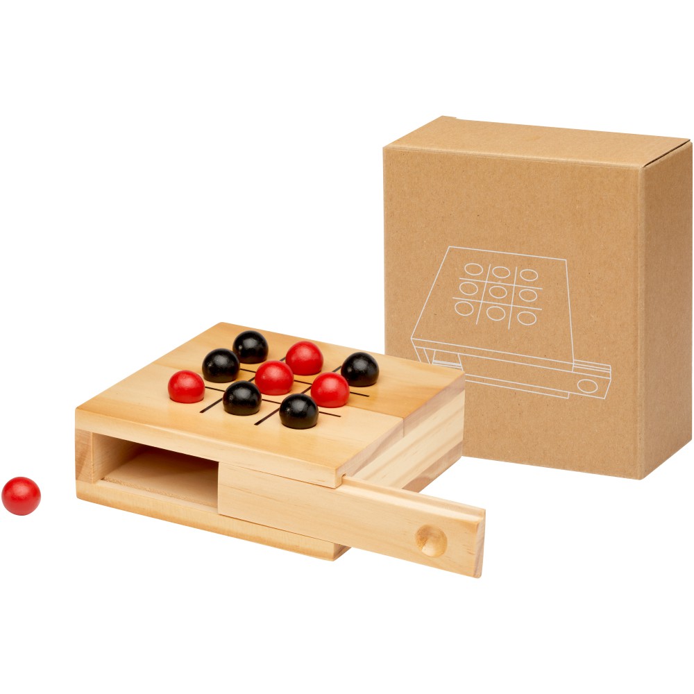 Strobus Tic-Tac-Toe Spiel aus Holz, natur (Spielzeuge)