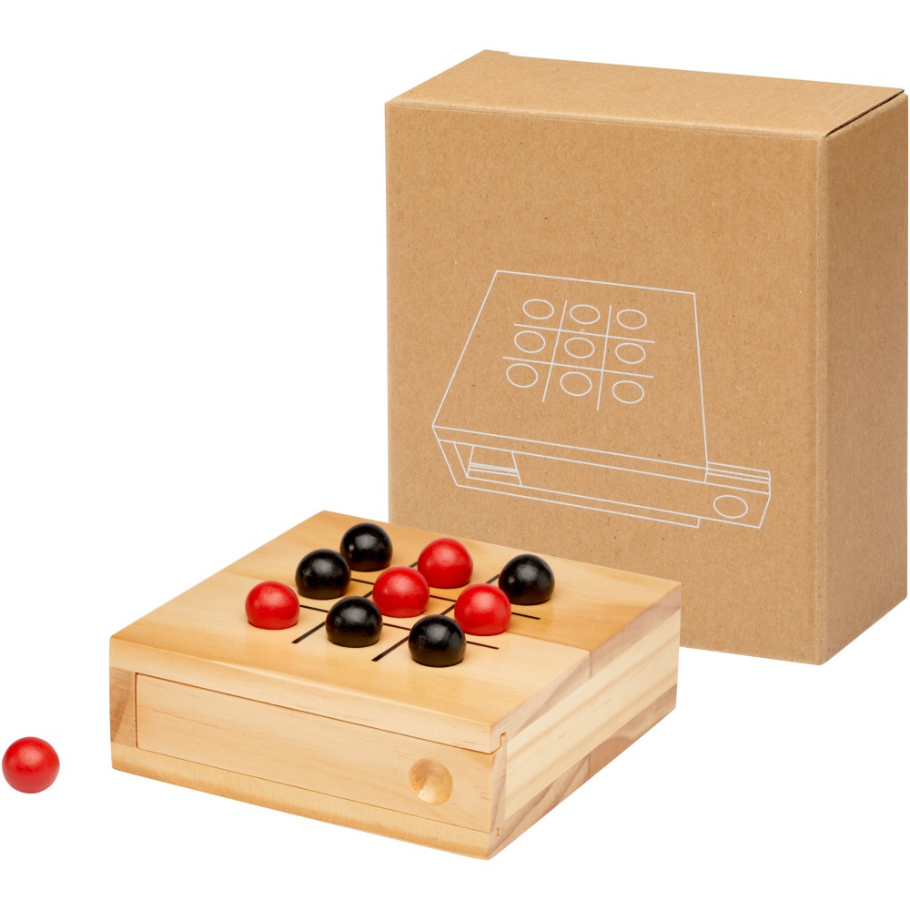 Strobus Tic-Tac-Toe Spiel aus Holz, natur (Spielzeuge)