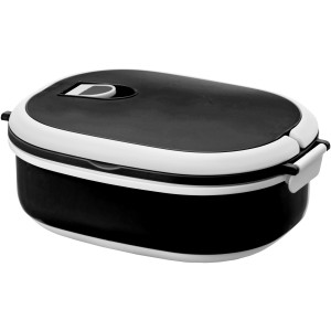 Spiga Lunchbox 750 ml, schwarz, weiss