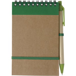 Notizbuch aus recyceltem Karton Emory, Grn