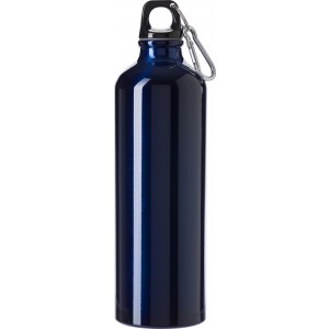 Aluminium flask Gio, blue (Sport bottles)