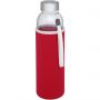 Bodhi 500 ml glass sport bottle, Red
