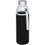 Bodhi 500 ml glass sport bottle, Solid black