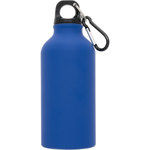 Oregon 400 ml matte sport bottle with carabiner, Blue (Sport bottles)