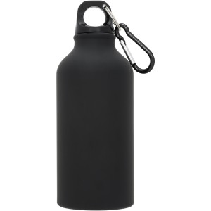 Oregon 400 ml matte sport bottle with carabiner, solid black (Sport bottles)