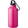 Oregon 400 ml sport bottle with carabiner, neon pink