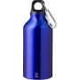 Recycled aluminium bottle (400 ml) Myles, cobalt blue