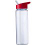 RPET drinking bottle Ahmed, red