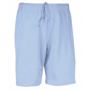 SPORTS SHORTS, Sky Blue (Pants, trousers)