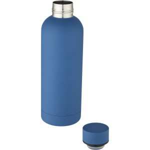 Spring 500 ml Kupfer-Vakuum Isolierflasche, Tech blue (Wasserflaschen)