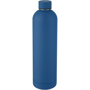 Spring 1 l Kupfer-Vakuum Isolierflasche, Tech blue
