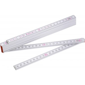 Faltbarer Zollstock Stabila Pro, Wei