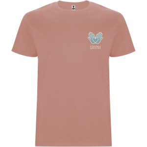 Stafford short sleeve men's t-shirt, Clay Orange (T-shirt, 90-100% cotton)