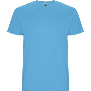 Stafford short sleeve men's t-shirt, Turquois (T-shirt, 90-100% cotton)