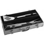 Stainless steel barbecue set Jennifer, silver (2637-32)