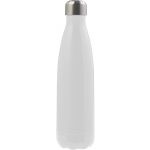 Stainless steel bottle (650 ml) Sumatra, white (8528-02CD)