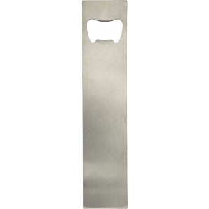 Stainless steel bottle opener Tim, silver (Bottle openers, corkscrews)