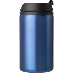 Stainless steel double walled cup Gisela, cobalt blue (Thermos)