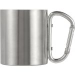Stainless steel, double walled travel mug (185 ml), silver (8245-32CD)