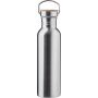 Stainless steel drinking bottle Poppy, silver