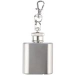 Stainless steel hip flask Julia, silver (1096713-32)