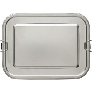 Stainless steel lunch box Kasen, silver (Metal kitchen equipments)