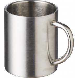 Stainless steel mug (300 ml) Braylen, silver (Mugs)