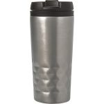 Stainless steel mug Lorraine, silver (8240-32)