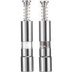 Stainless steel salt and pepper mill Annalena, silver (3724-32)