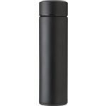 Stainless steel thermos bottle (450 ml) with LED display, bl (427380-01)