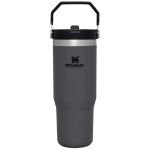 Stanley 890 ml IceFlow<sup>™</sup> Flip Straw Thermobecher, kohle (10083384)