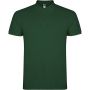 Star short sleeve men's polo, Bottle green