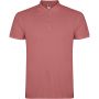 Star short sleeve men's polo, Chrysanthemum Red