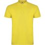 Star short sleeve men's polo, Yellow