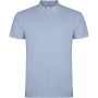 Star short sleeve men's polo, Zen Blue